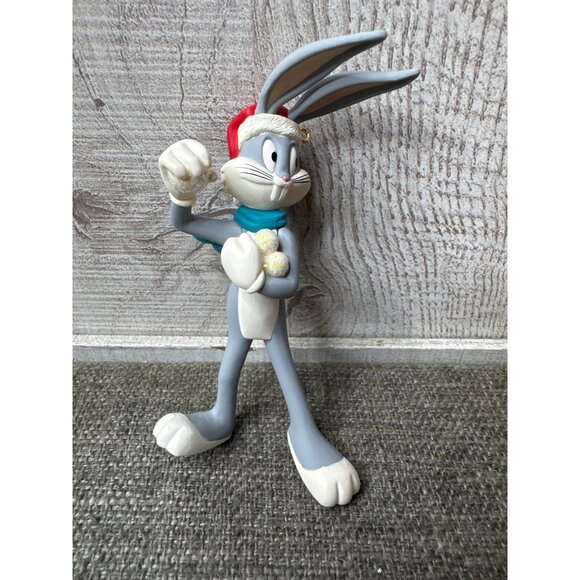 Hallmark Keepsake Ornament Bugs Bunny Looney Tunes 1995 Christmas Snowballs - Picture 2 of 8